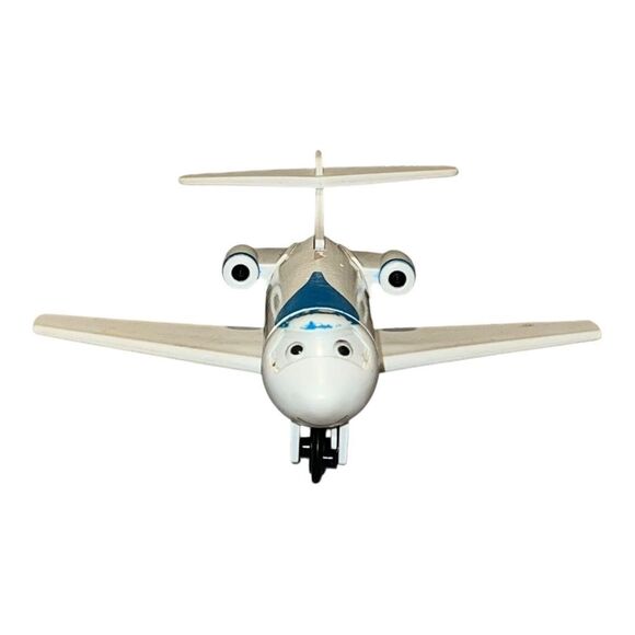 Thomas the Train Wooden Jeremy the Airplane Sodor White Blue HTF - Picture 5 of 6